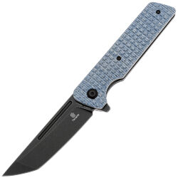 Нож Tenable Anomaly Tanto blackwash сталь NItro-V рукоять Blue Frag Micarta