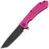 Нож Daggerr Yakuza DL blackwash сталь 8Cr14MoV рукоять Pink FRN