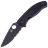 Нож Spyderco Tenacious Black LTW PS сталь 8Cr13MoV рукоять Black FRN (C122PSBBK)