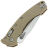 Нож Microtech Amphibian Ram-Lok PS stonewash сталь M390MK рукоять Tan G10 (137RL-11FLGTTA)