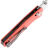 Нож Tenable Beaver stonewash сталь NItro-V рукоять Red Aluminium