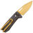 Нож SOG Ultra XR Gold TiNi сталь S35VN рук. Carbon Fiber (12-63-02-57)