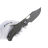 Нож Kunwu Django XL stonewash сталь Elmax рукоять Diamond Texture Gray Ti