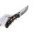 Нож Maxace BlackLight-01 сталь M390 рукоять Distressed Stonewash Titanium/Copper