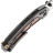 Нож Maxace BlackLight-01 сталь M390 рукоять Distressed Stonewash Titanium/Copper