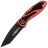 Нож Kershaw Blur 50th Anniversary сталь BDZ-1 рукоять Washed Red Aluminium/Trac-Tec (1670K50W)