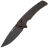 Нож Sencut Serene Blackwash сталь D2 рукоять Black Aluminium (S21022B-1)