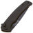 Нож Sencut Serene Blackwash сталь D2 рукоять Black Aluminium (S21022B-1)