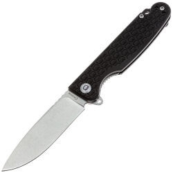 Нож Daggerr Dopey DL stonewash сталь 8Cr14MoV рукоять Black FRN