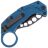Нож Reate EXO-K black PVD сталь N690 рукоять OD Green Aluminium