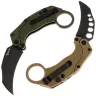 Нож Reate EXO-K black PVD сталь N690 рукоять OD Green Aluminium
