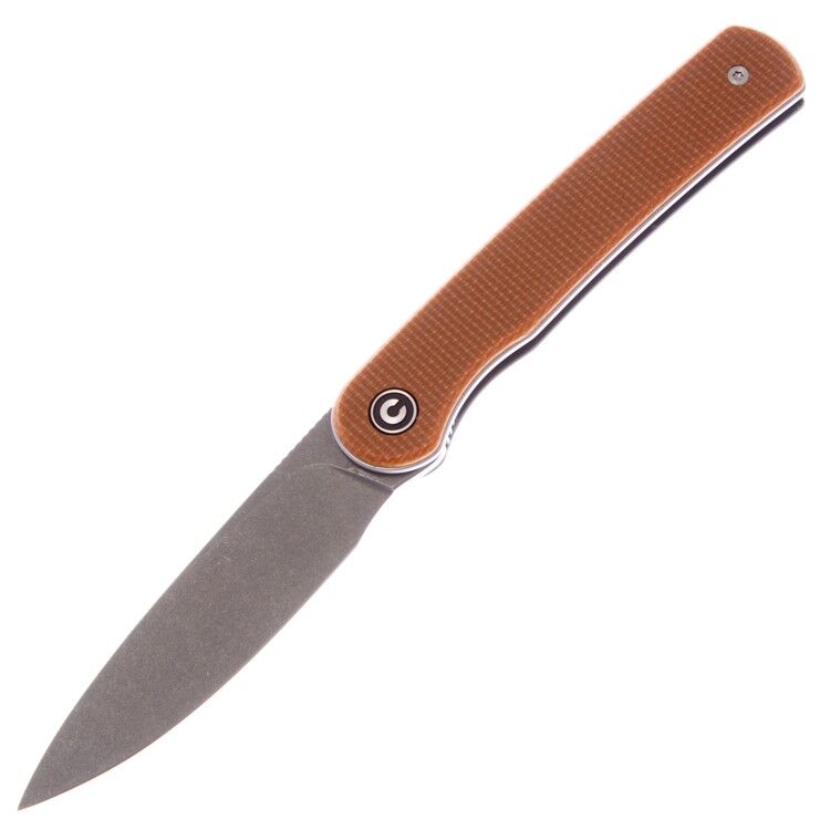 Нож CIVIVI Stylum сталь 10Cr15CoMoV рукоять Brown Micarta (C20010B-A)