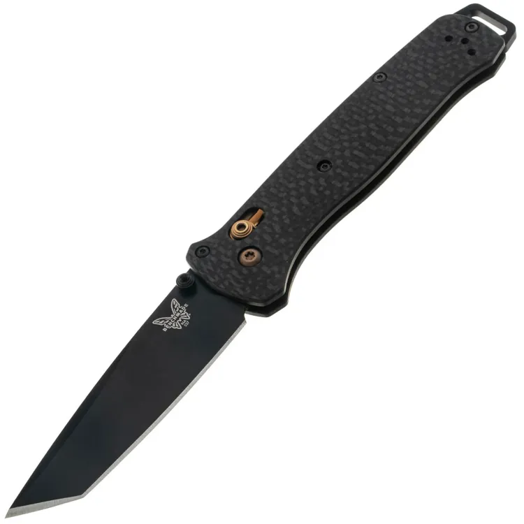 Нож Benchmade Bailout Black сталь S90V рукоять Carbon Fiber (537BK-10)