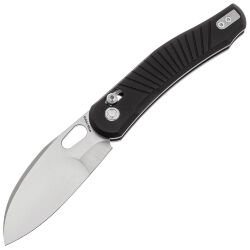 Нож Vosteed Morel satin сталь N690 рукоять Black Aluminium