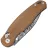 Нож Kizer Phoca CD сталь Damascus рукоять Mkuruti Wood