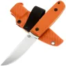 Нож Град Горький Техно Томми конвекс сталь Elmax рукоять Orange G10