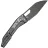 Нож WE Knife Inceptus grey stonewash сталь M390 рукоять Dark grey Titanium/Black-White G10