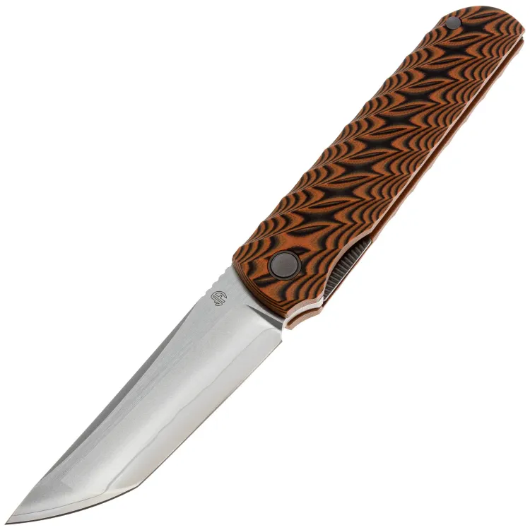 Нож North Mountain Blade Lee Kick Stop Chop Plus сталь SLD-Magic рукоять Black/Orange G10