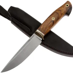 Нож Хантер дол сталь M398 рукоять мокуме/айронвуд (Гончаров Р.А.)