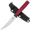 Нож филейный Owl Knife F100 сталь N690 рукоять микарта Вишня