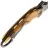 Нож Kubey Jaw Pikal blackwash сталь 14C28N рукоять Ultem
