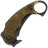 Нож Kubey Jaw Pikal blackwash сталь 14C28N рукоять Ultem