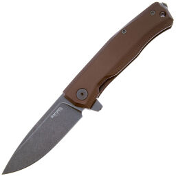 Нож Lion Steel Myto Black сталь M390 рукоять Brown Aluminium (L/MT01A EB)