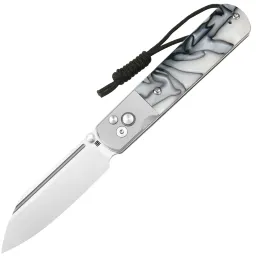 Нож Artisan Cutlery Holm сталь AR-RPM9 рукоять Steel/White Acrylic