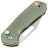 Нож CJRB Mini Pyrite сталь AR-RPM9 рукоять Green Aluminium (J1933-GN)