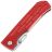 Нож Kansept Reedus stonewash сталь 154CM рукоять Red G10