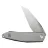 Нож WE Knife Tally satin сталь M390 рукоять Polished Bead Blasted Titanium (WE23090-2)