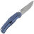 Нож Vanguard Atomic stonewash сталь M390 рукоять Ocean Blue Titanium