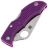 Нож Spyderco Ladybug 3 сталь VG-10 рукоять Purple FRN (LPRP3)