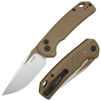Нож Kershaw Launch 23 satin сталь CPM-154 рукоять Flat Dark Earth Aluminum (7305FDE)