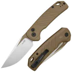 Нож Kershaw Launch 23 satin сталь CPM-154 рукоять Flat Dark Earth Aluminum (7305FDE)