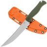 Нож Benchmade Meatcrafter сталь CPM-154 рукоять OD Green Santoprene (15500-04)