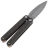 Нож-бабочка AtroposKnife Мерзавчик сталь AUS-8 рукоять Carbon Fiber