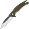 Нож QSP Snipe Black/Satin сталь D2 рукоять Green G10 (QS121-B)