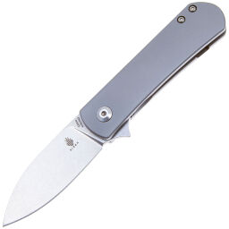 Нож Kizer Yorkie Stonewash сталь S35VN рукоять Titanium