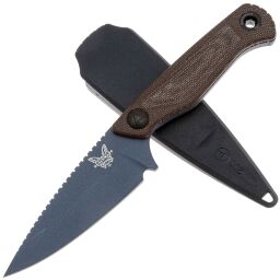 Нож Benchmade Dacian сталь MagnaCut рукоять Brown Canvas Micarta (203BT-01)