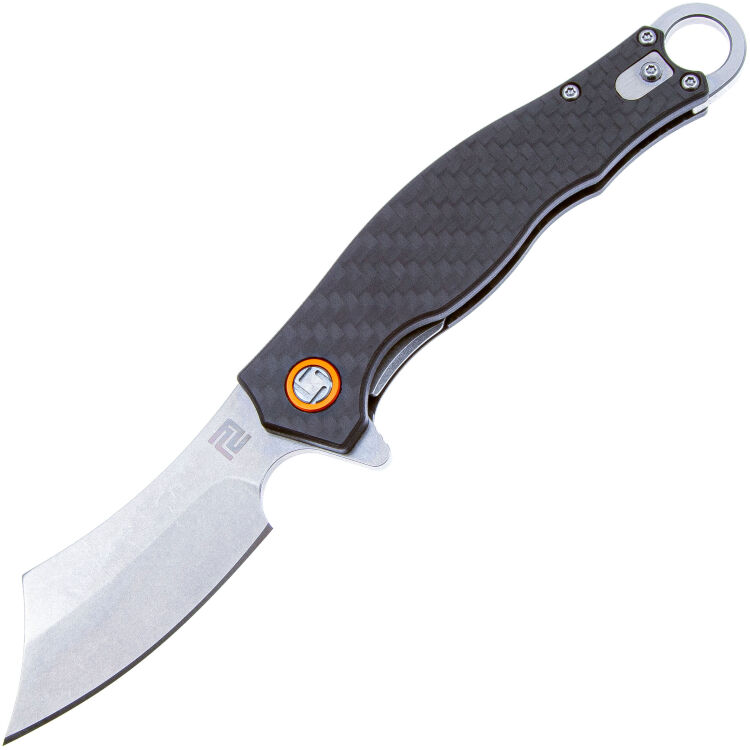 Нож Artisan Cutlery Corsair сталь D2 рукоять Carbon Fiber