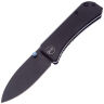Нож We Knife Banter Blackwash сталь S35VN рукоять Black G10 (2004B)