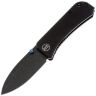 Нож We Knife Banter Blackwash сталь S35VN рукоять Black G10 (2004B)