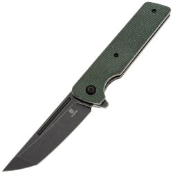 Нож Tenable Anomaly Tanto blackwash сталь NItro-V рукоять Green Micarta