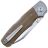 Нож Bestech Tonic сталь M390 рукоять Green Micarta/Titanium (BT2204C)