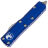 Нож Microtech UTX-85 S/E satin сталь M390 рукоять Navy Blue Aluminum (231-4NA)