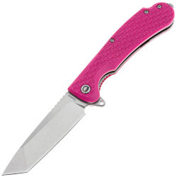 Нож Daggerr Yakuza DL stonewash сталь 8Cr14MoV рукоять Pink FRN