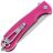 Нож Daggerr Yakuza DL stonewash сталь 8Cr14MoV рукоять Pink FRN