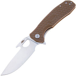 Нож Honey Badger Opener L сталь 8Cr13MoV рукоять Tan FRN