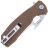 Нож Honey Badger Opener L сталь 8Cr13MoV рукоять Tan FRN